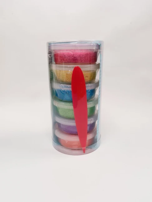 masa-plastyczna-Foam-Clay-z-czerwoną-szpatułką-czerwony-żółty-niebieski-zielony-fioletowy-pomarańczowy.jpg