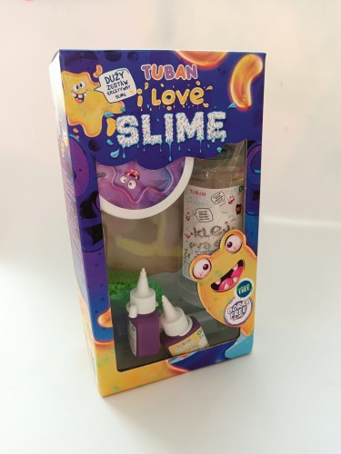 tuban-i-love-slime-duży-zestaw-kreatywny-slime-przód-pudełka-z-okienkiem-w-którym-widać-klej-PVA-aktywator-barwnik-aromat-kulki-mineralne.jpg