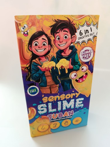przód- pudełka-Tuban-Zestaw-Kreatywny-Sensory-Slime-Multisensoryczna-zabawa-6-w-1-dwoje-uśmiechniętych-dzieci-chłopiec-i-dziewczynka-i-dwa-zółte-slimy.jpg